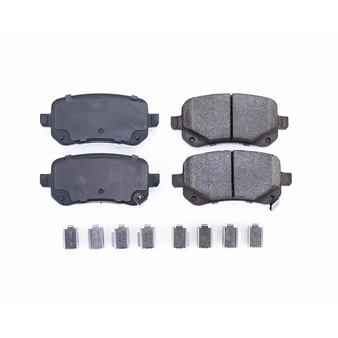 17-1326 – POWERSTOP Brake Pad, FMSI Number D1326 Ceramic Brake Pads Set Of 4 With Stainless Steel Hardware